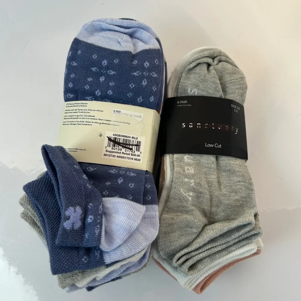 Lucky Brand and‎ Sanctuary Everyday Comfort Low Cut No Show Socks 15 Pairs